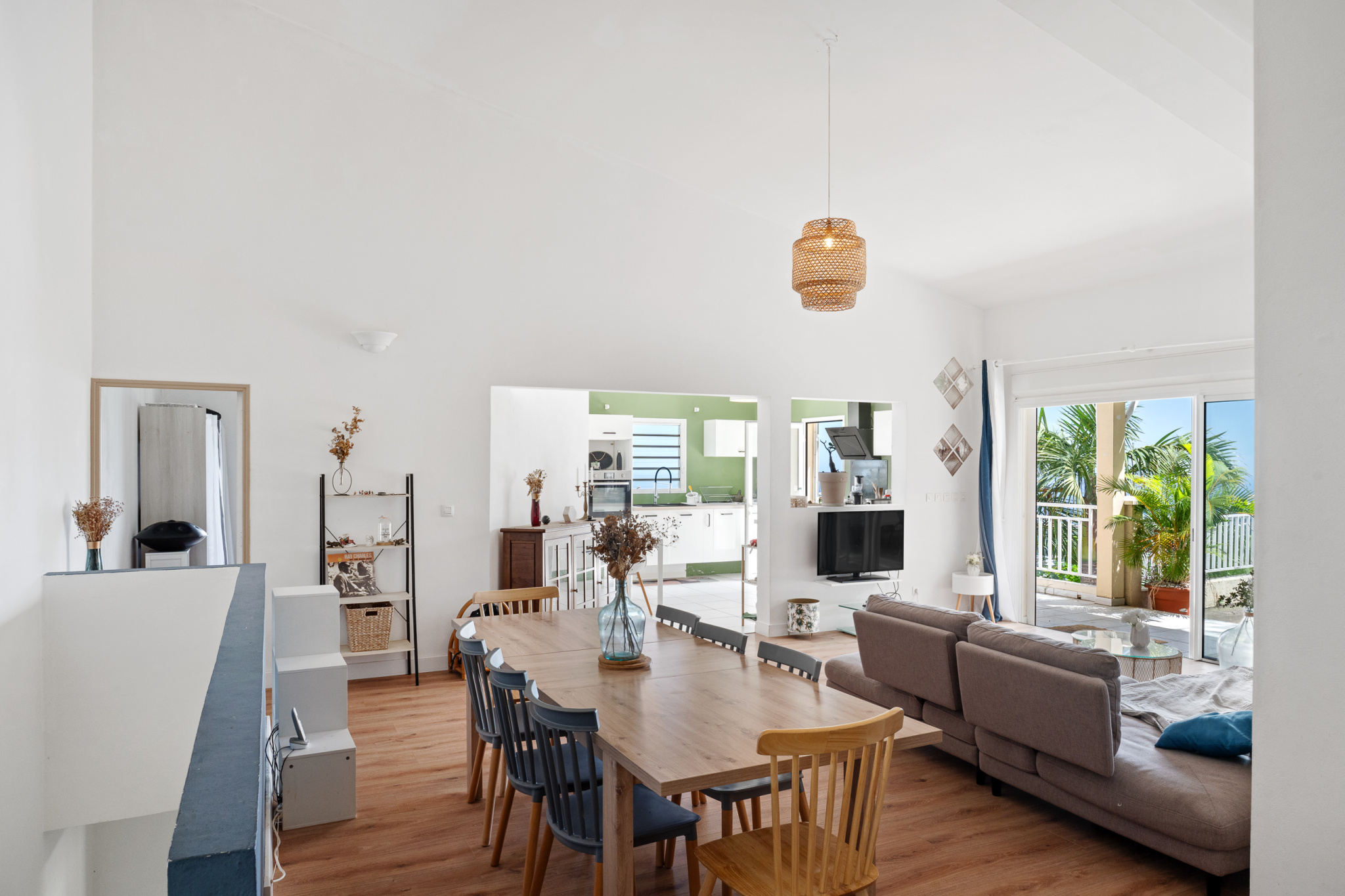 VUE MER AVEC CETTE MAISON T4 A SAINT PAUL (BOIS DE NEFLES SAINT PAUL)