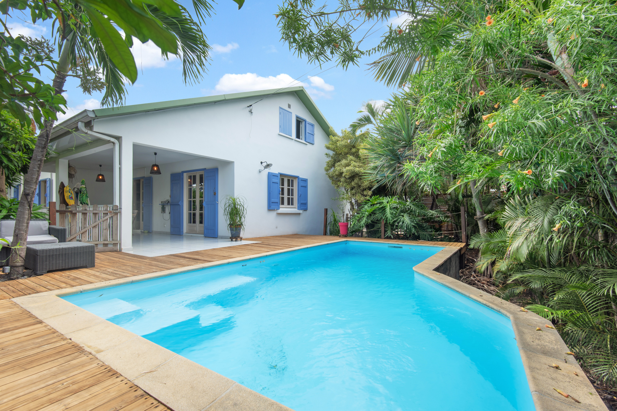 LA PLAINE SAINT PAUL - VILLA T5 124m2 AVEC PISCINE