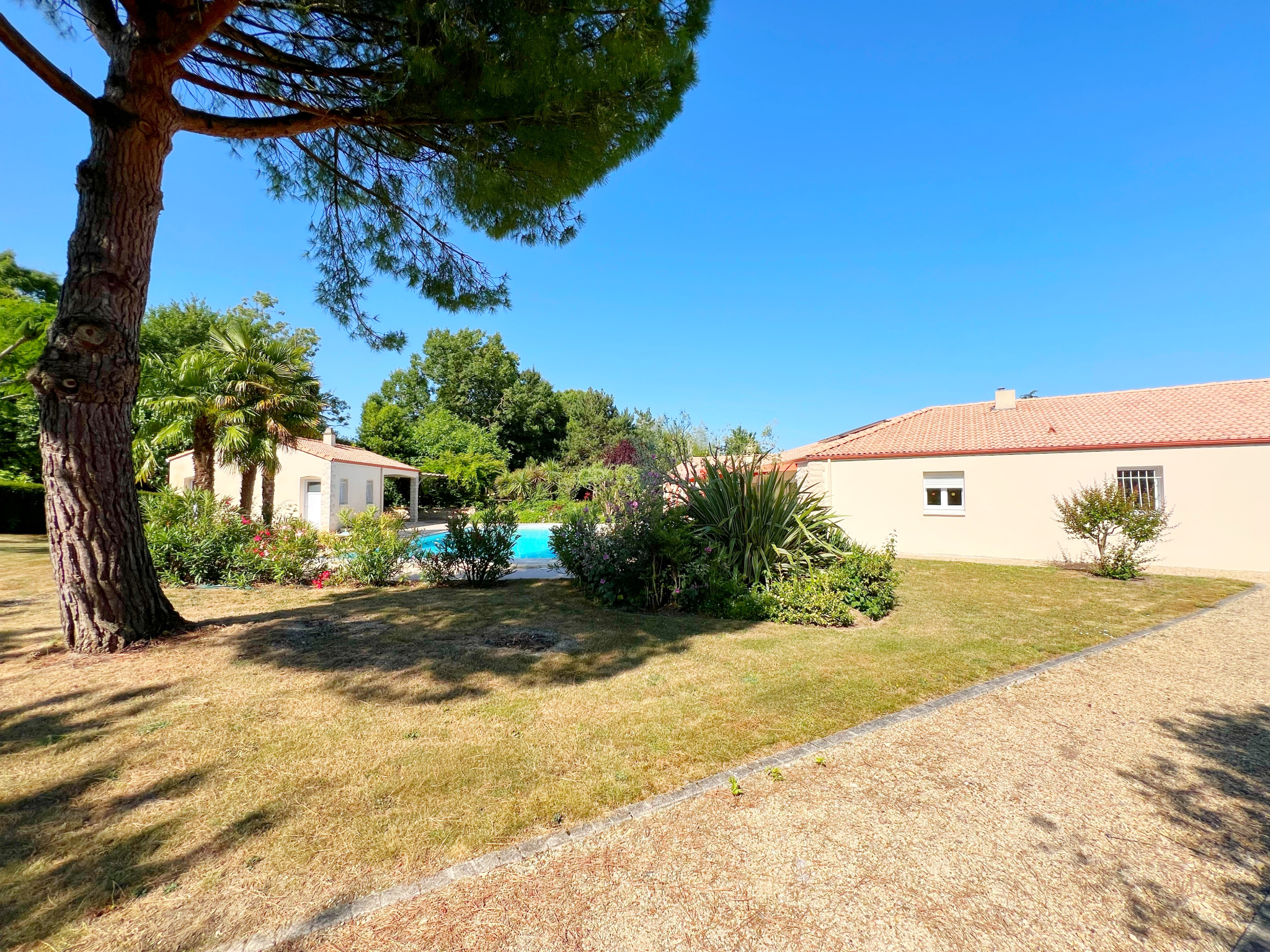 FORS - MAISON DE PLAIN-PIED T5 AVEC PISCINE - terrain divisible