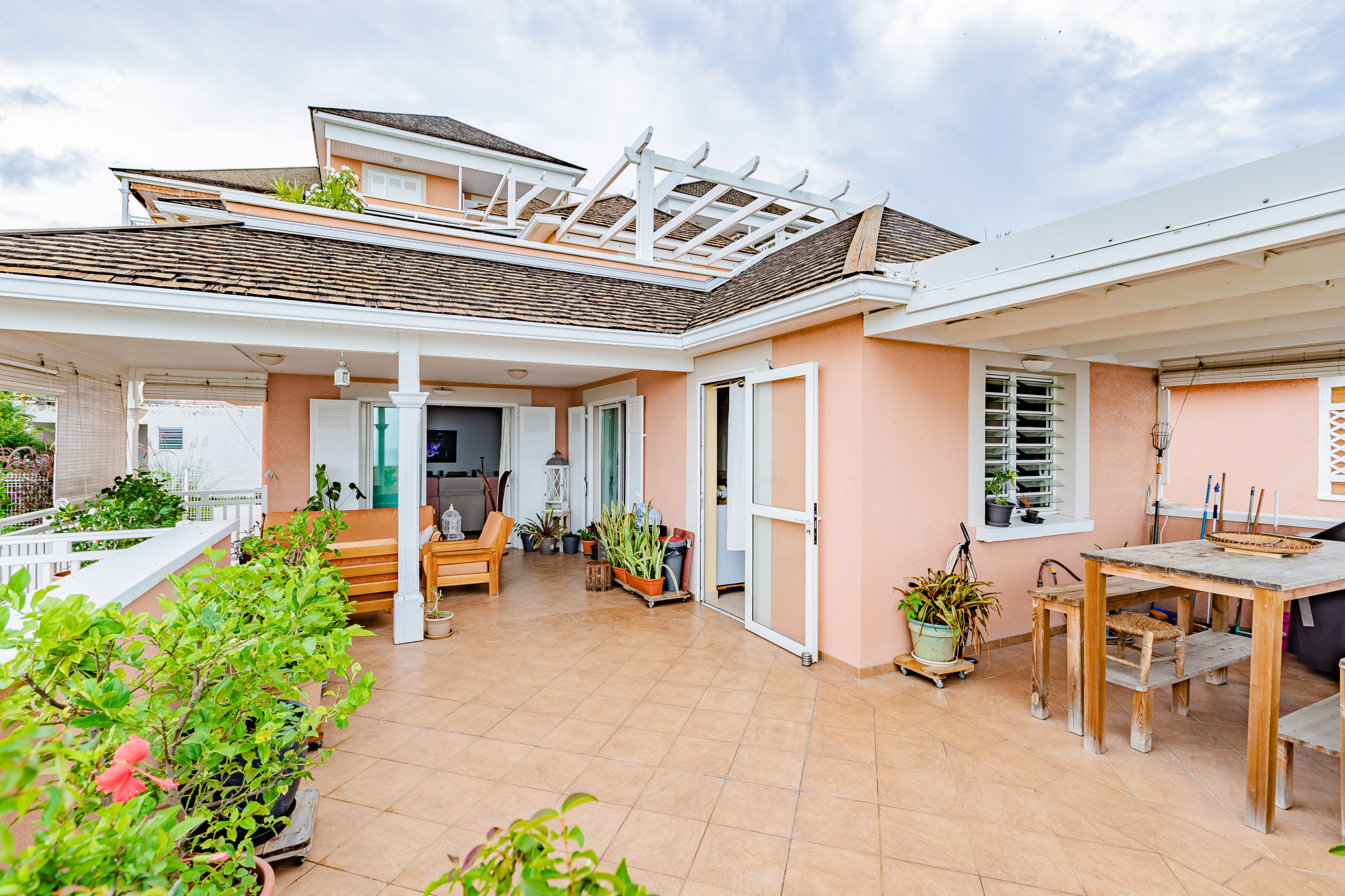 SAINT-PAUL (CRÈVE COEUR) - APPARTMENT T4 VUE MER ET MONTAGNE