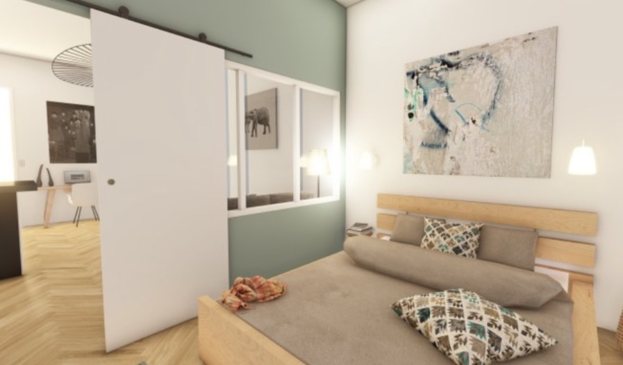 NIORT (HYPER CENTRE) - T2 NEUF avec mezzanine AVENUE VERDUN - IMMEUBLE EN PIERRE CLASSÉ